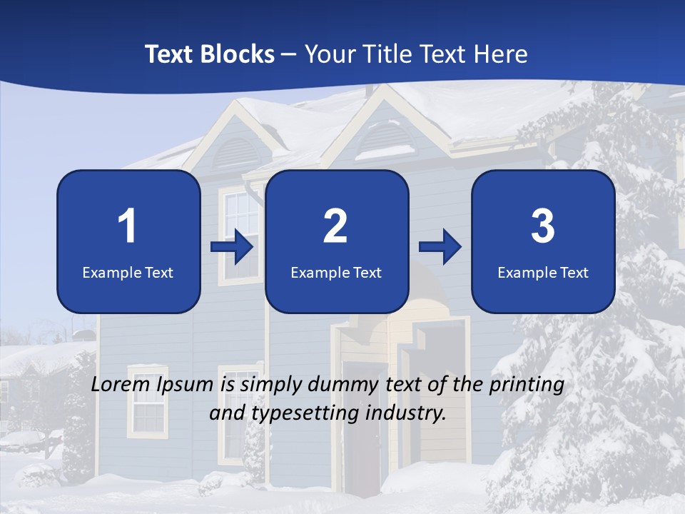 Tree Mortgage Real Estate PowerPoint Template