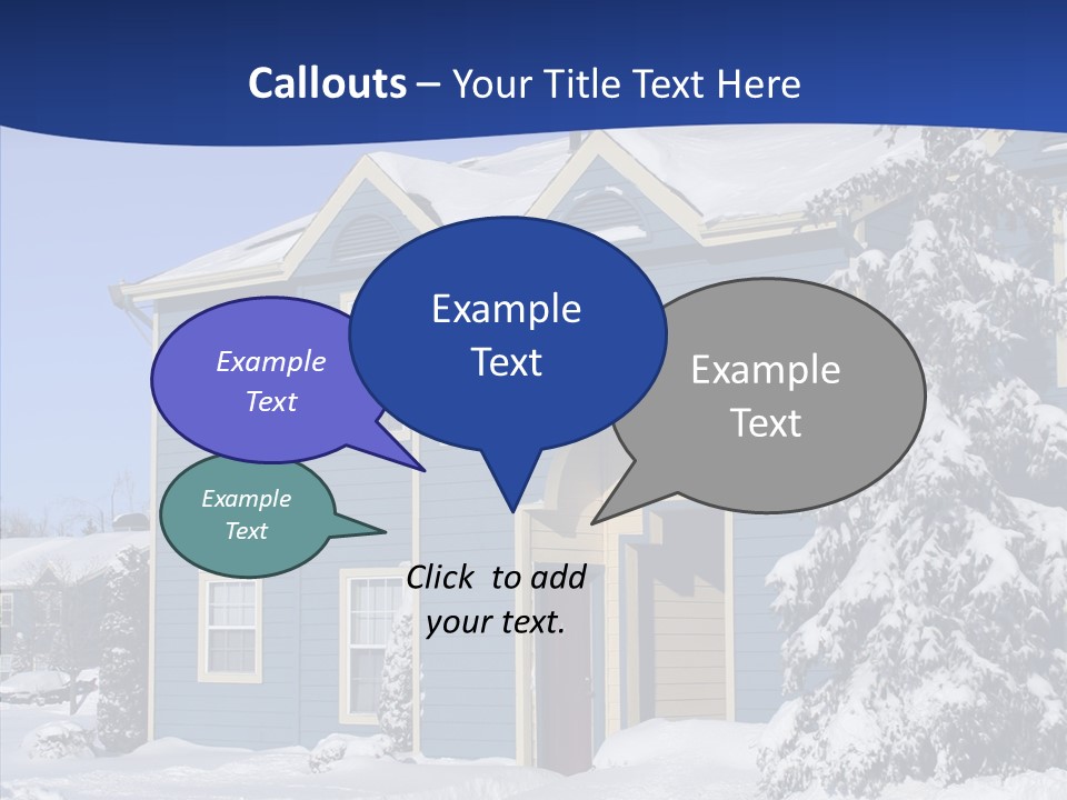 Tree Mortgage Real Estate PowerPoint Template