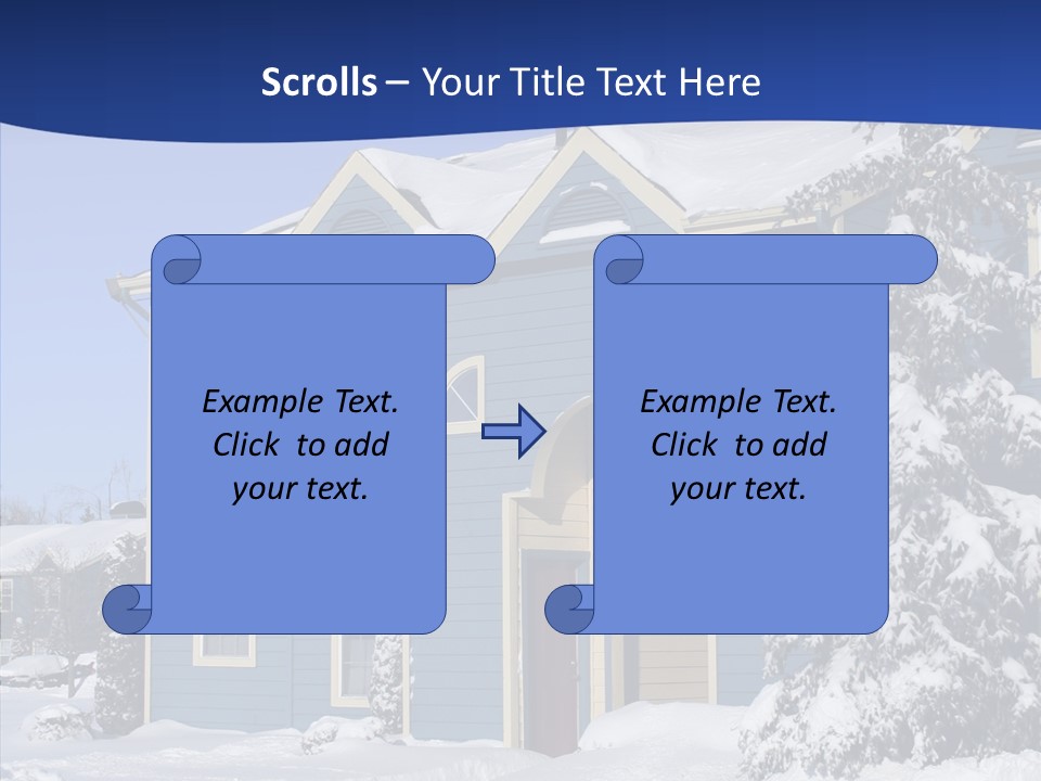 Tree Mortgage Real Estate PowerPoint Template