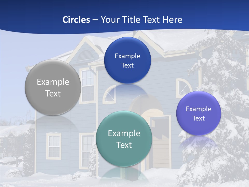 Tree Mortgage Real Estate PowerPoint Template