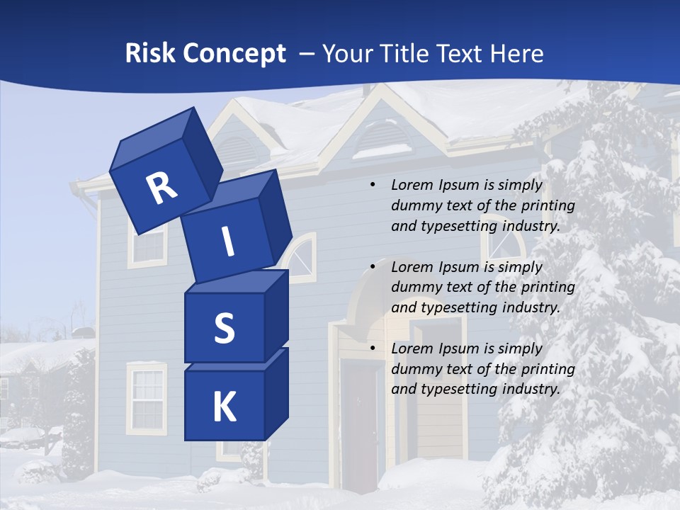 Tree Mortgage Real Estate PowerPoint Template