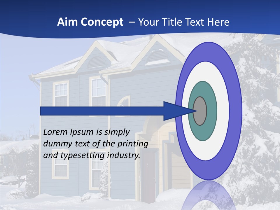 Tree Mortgage Real Estate PowerPoint Template