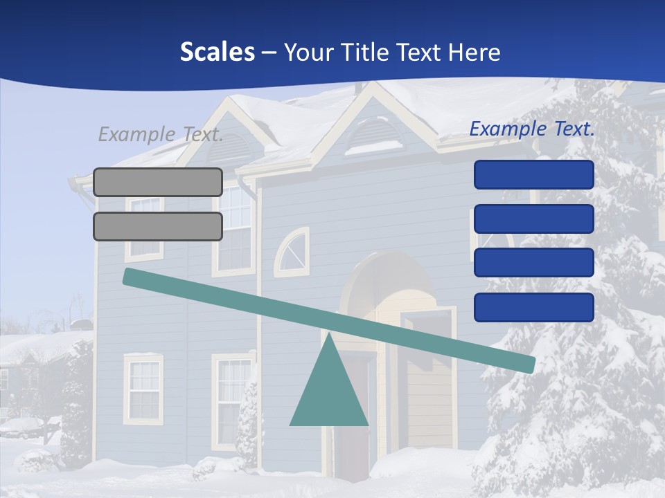 Tree Mortgage Real Estate PowerPoint Template