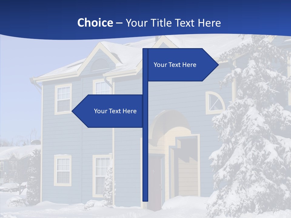 Tree Mortgage Real Estate PowerPoint Template