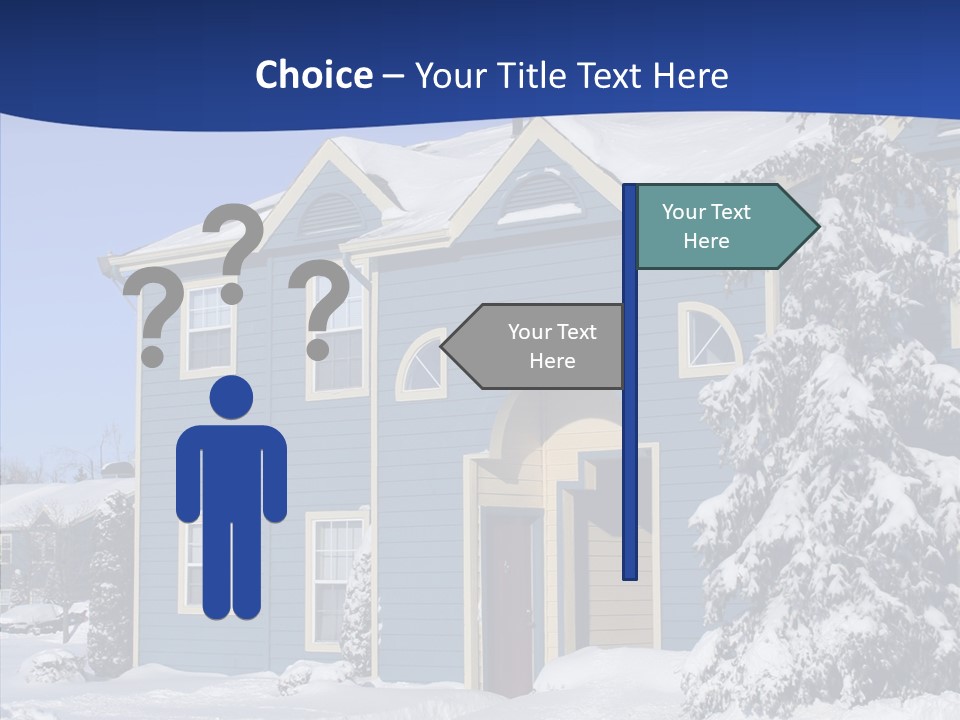 Tree Mortgage Real Estate PowerPoint Template