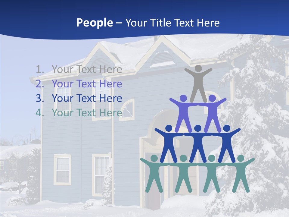 Tree Mortgage Real Estate PowerPoint Template