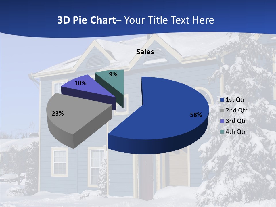 Tree Mortgage Real Estate PowerPoint Template
