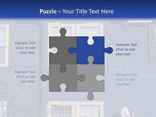 Pile Snow Frost PowerPoint Template
