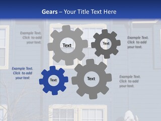 Pile Snow Frost PowerPoint Template