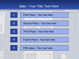 Pile Snow Frost PowerPoint Template