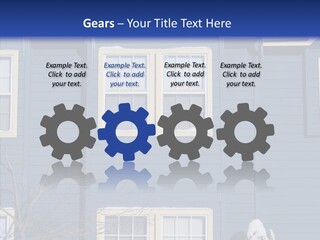 Pile Snow Frost PowerPoint Template