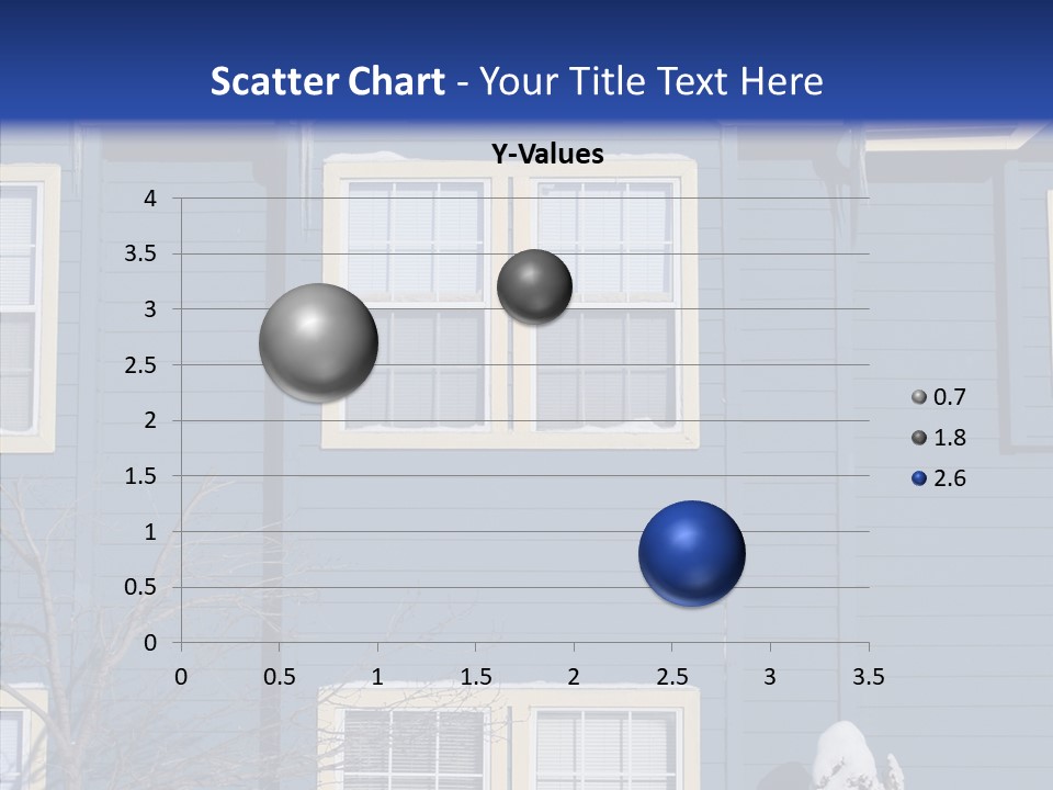 Pile Snow Frost PowerPoint Template