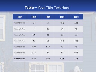 Pile Snow Frost PowerPoint Template