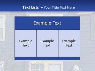 Pile Snow Frost PowerPoint Template