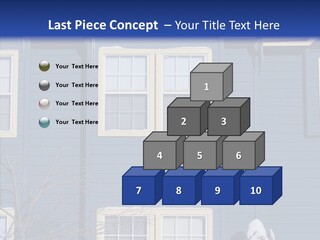 Pile Snow Frost PowerPoint Template