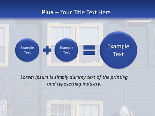 Pile Snow Frost PowerPoint Template