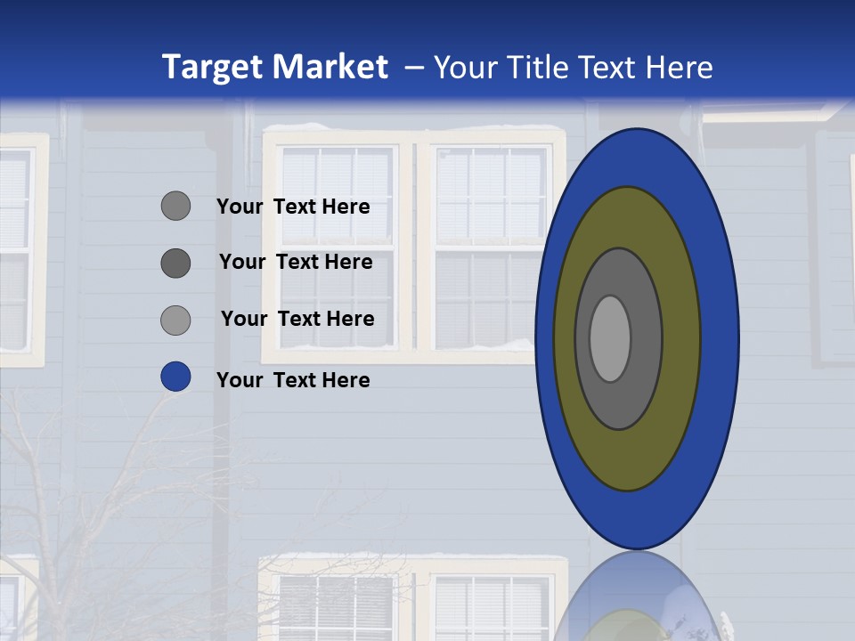 Pile Snow Frost PowerPoint Template
