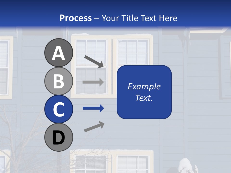 Pile Snow Frost PowerPoint Template