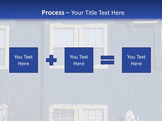 Pile Snow Frost PowerPoint Template