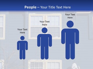 Pile Snow Frost PowerPoint Template