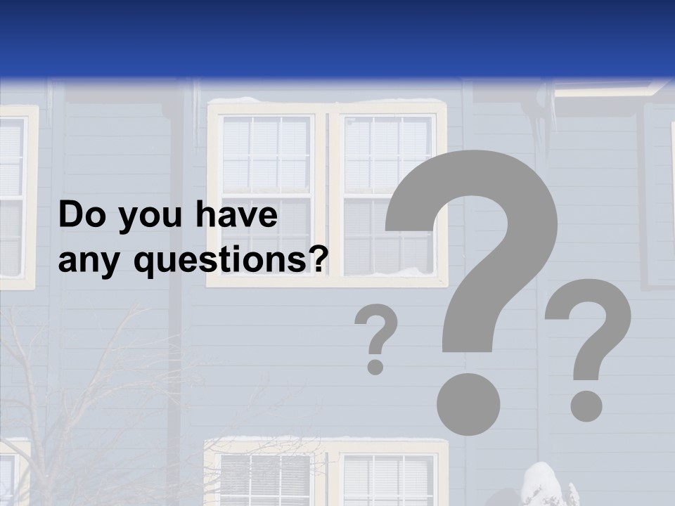 Pile Snow Frost PowerPoint Template