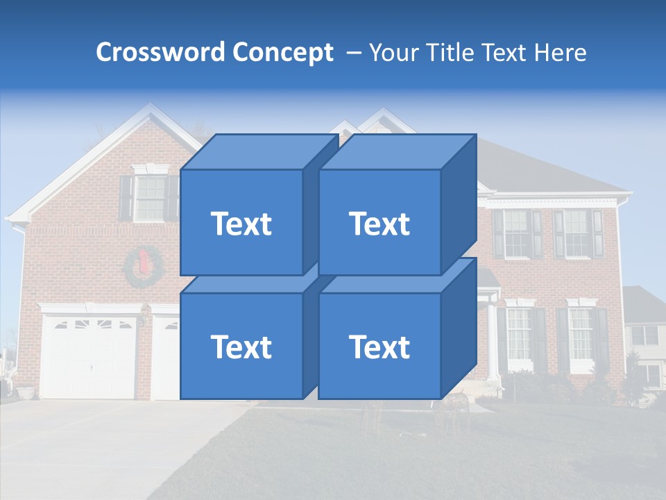 Estate Property Front PowerPoint Template