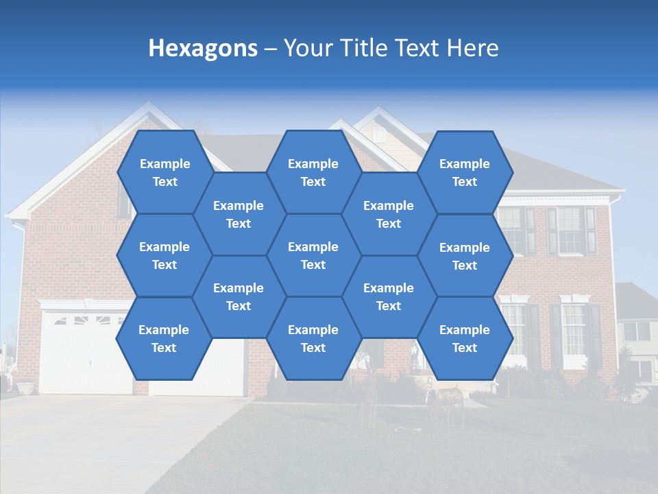 Estate Property Front PowerPoint Template