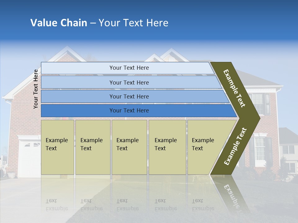Estate Property Front PowerPoint Template