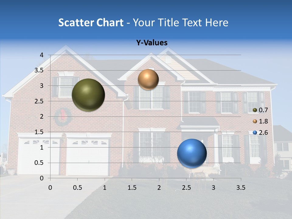Estate Property Front PowerPoint Template