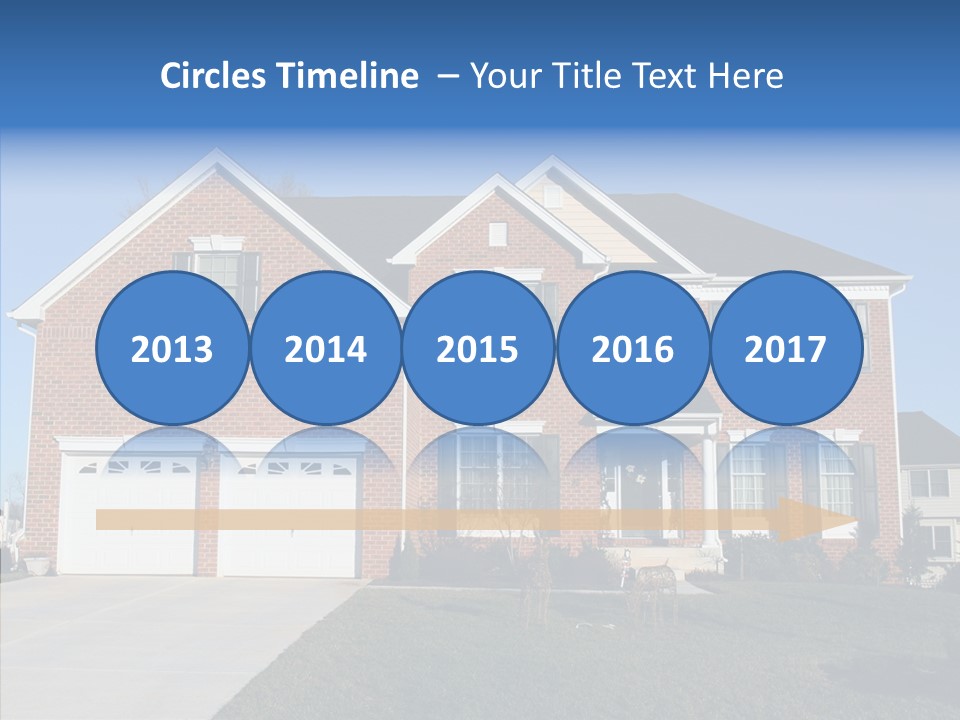 Estate Property Front PowerPoint Template