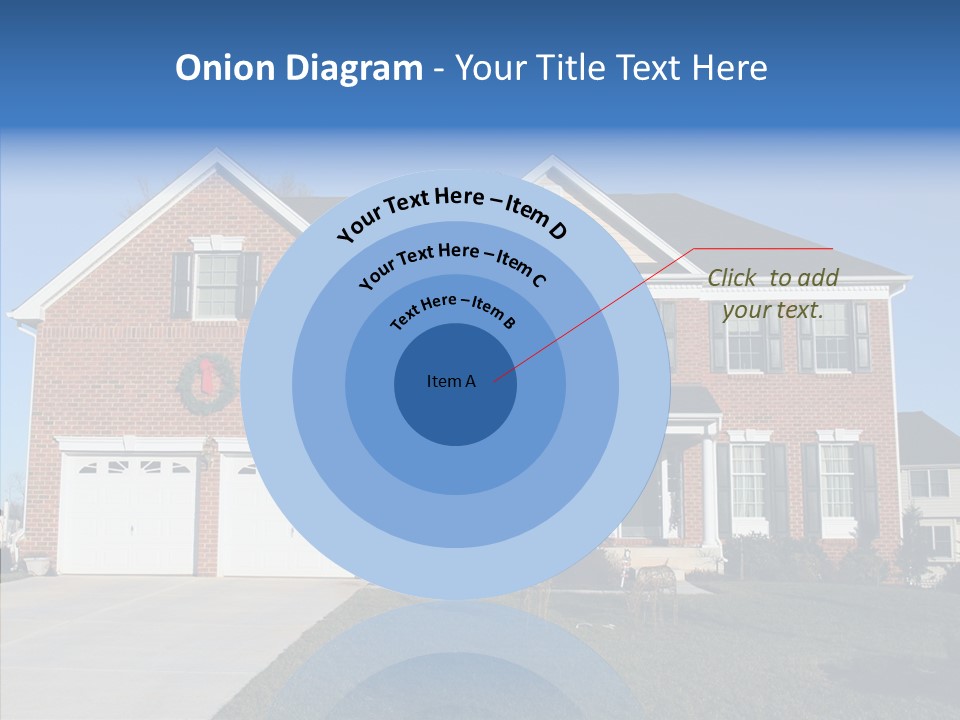 Estate Property Front PowerPoint Template