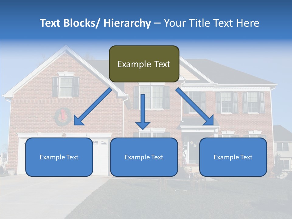 Estate Property Front PowerPoint Template