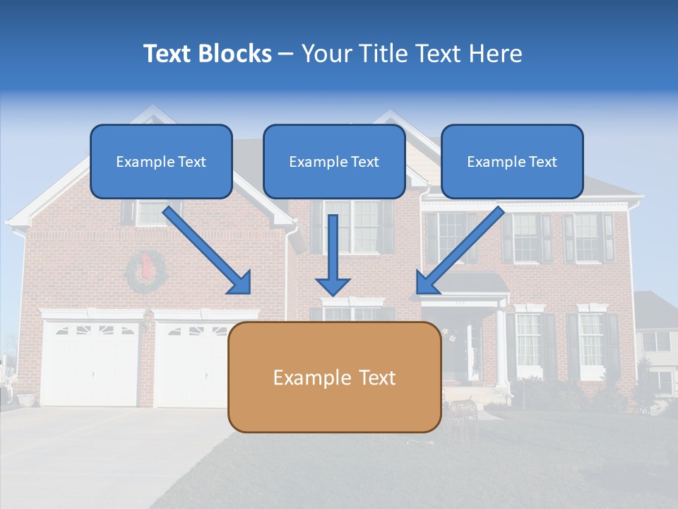 Estate Property Front PowerPoint Template