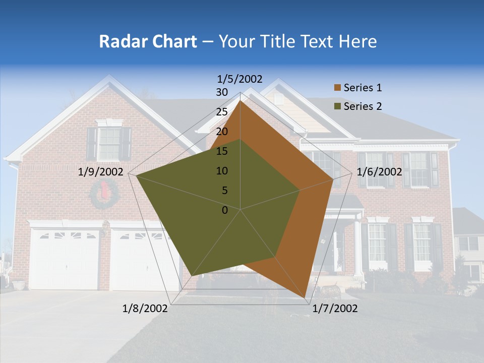Estate Property Front PowerPoint Template