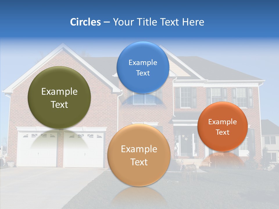 Estate Property Front PowerPoint Template