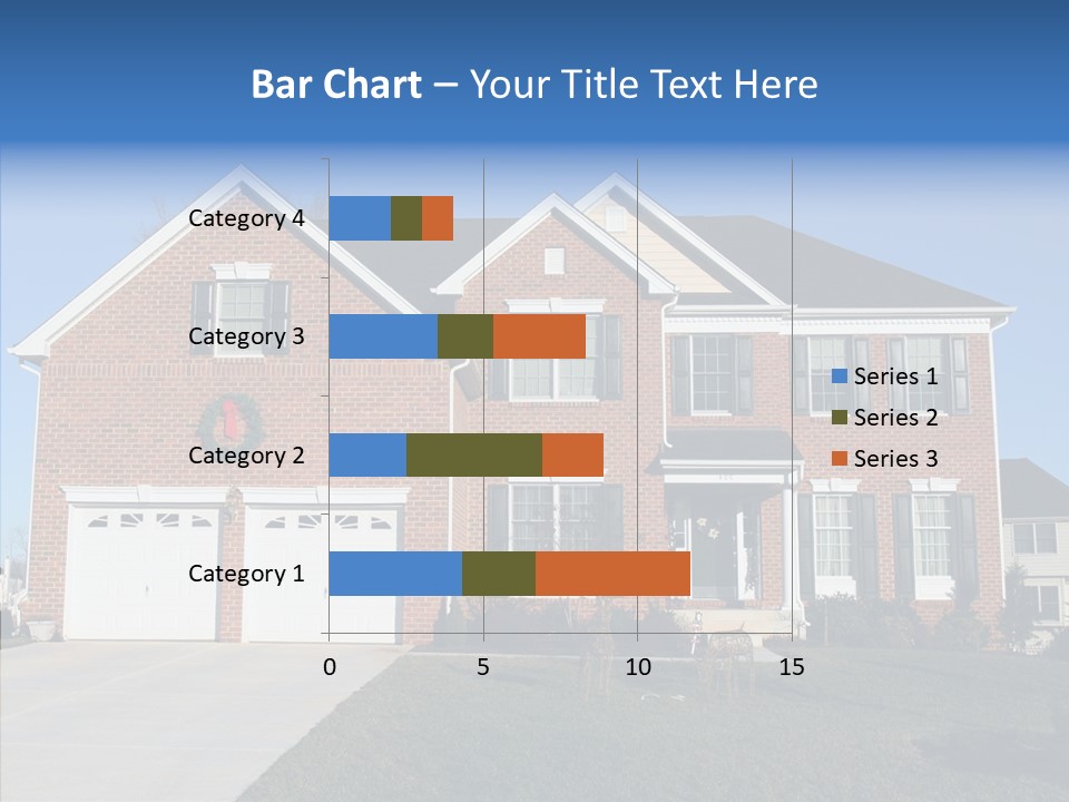 Estate Property Front PowerPoint Template
