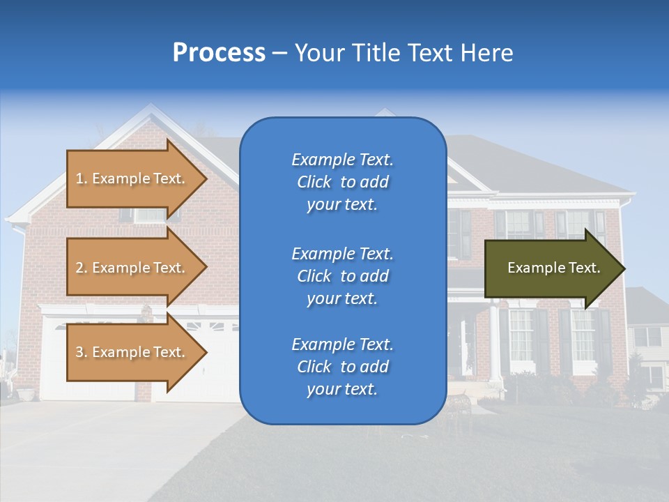 Estate Property Front PowerPoint Template