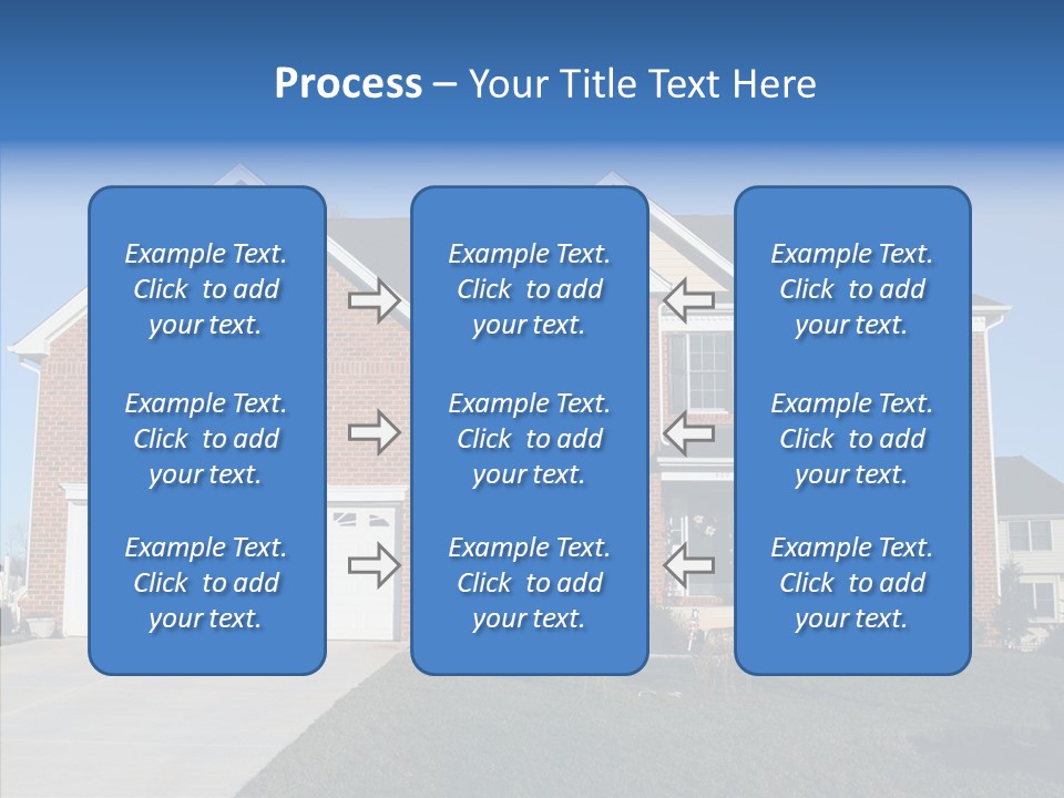 Estate Property Front PowerPoint Template