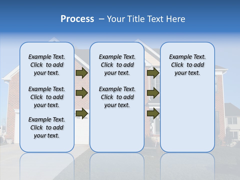 Estate Property Front PowerPoint Template