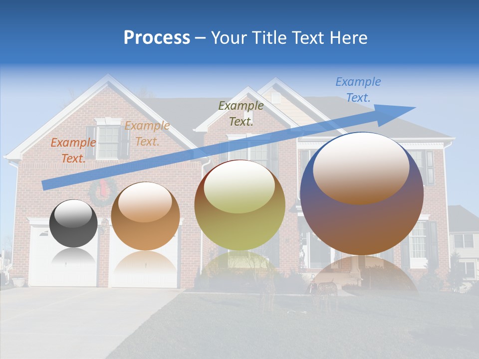 Estate Property Front PowerPoint Template