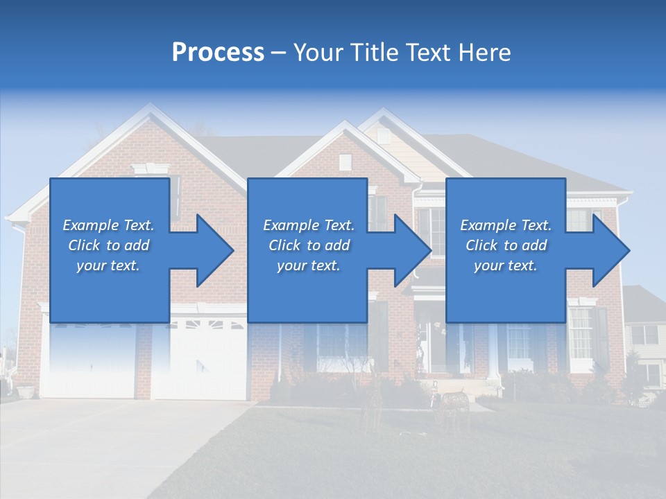 Estate Property Front PowerPoint Template