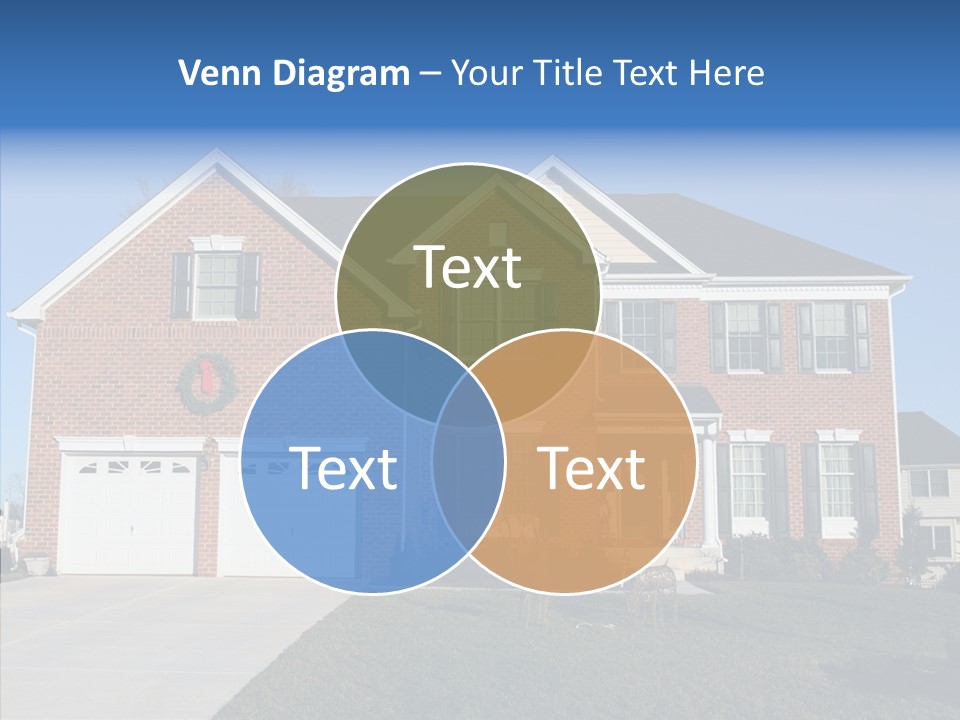 Estate Property Front PowerPoint Template