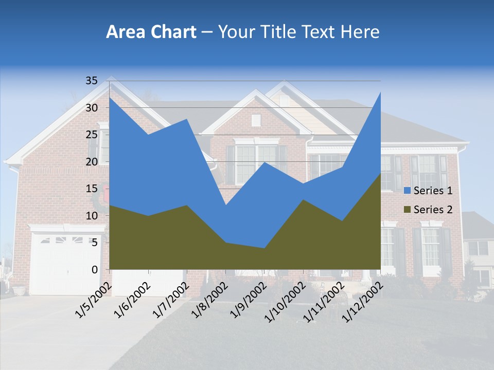 Estate Property Front PowerPoint Template