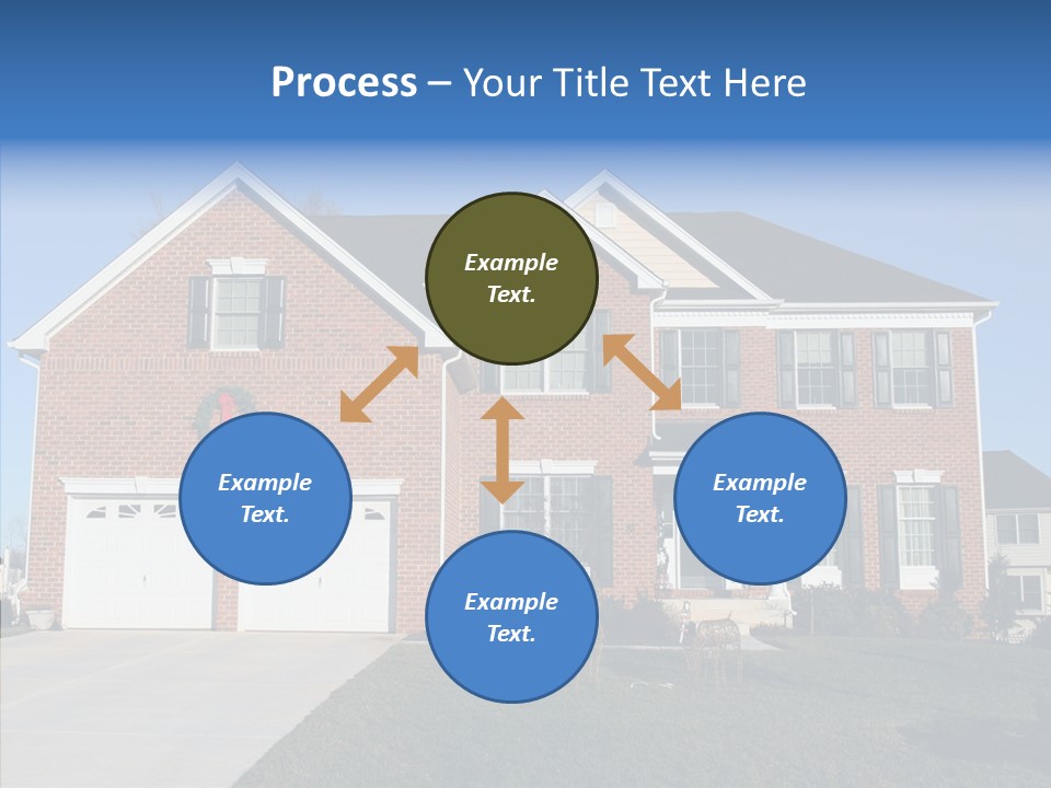 Estate Property Front PowerPoint Template
