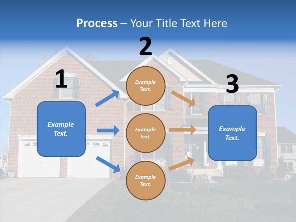 Estate Property Front PowerPoint Template
