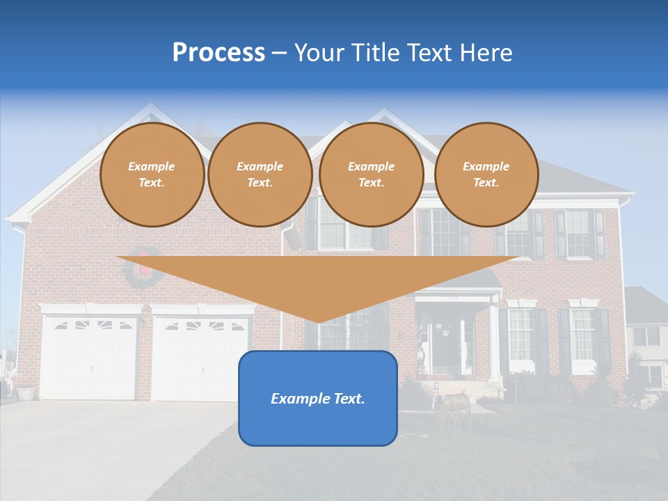 Estate Property Front PowerPoint Template