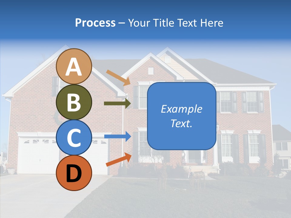 Estate Property Front PowerPoint Template
