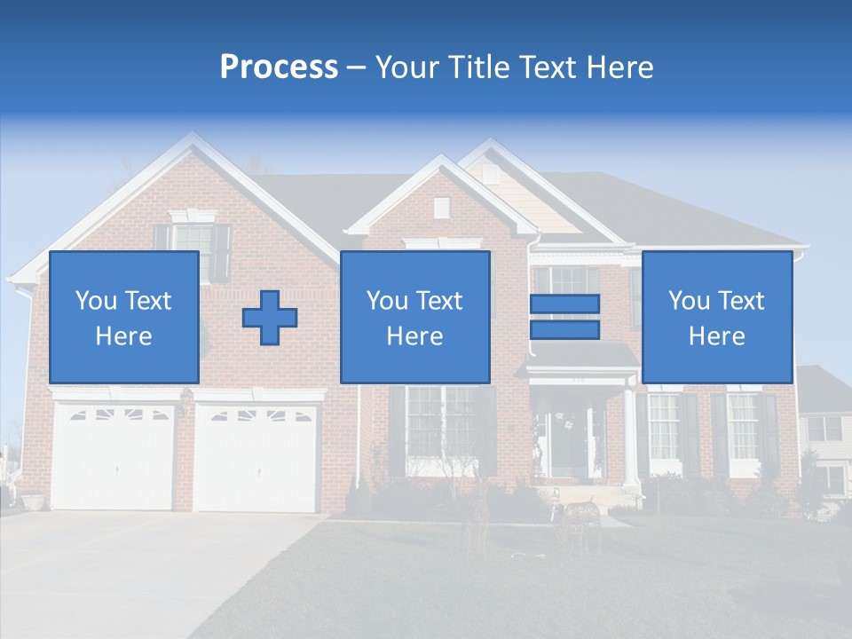 Estate Property Front PowerPoint Template