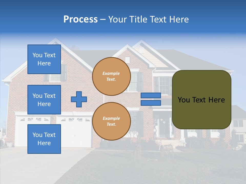 Estate Property Front PowerPoint Template