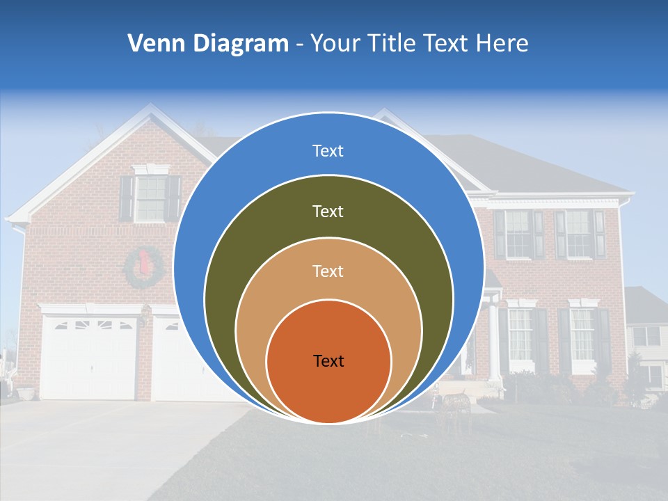 Estate Property Front PowerPoint Template
